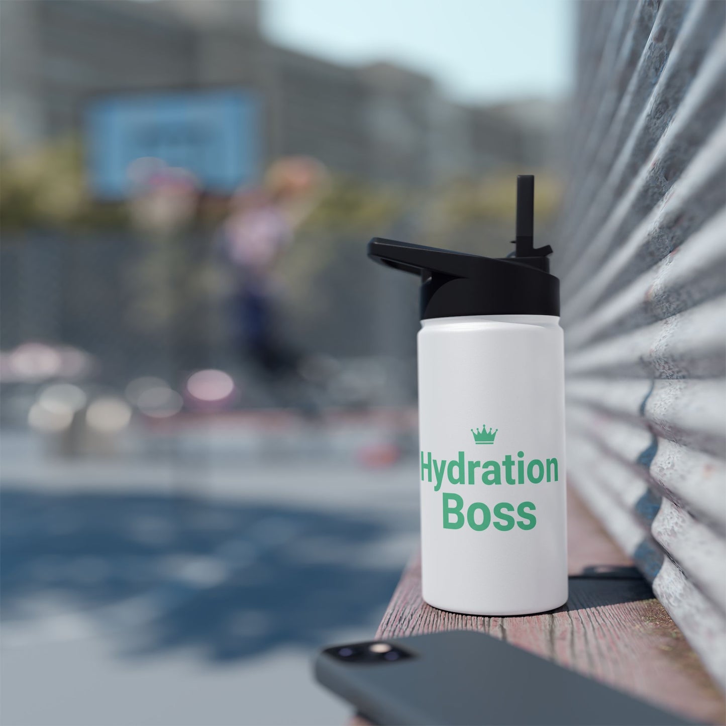 Hydration Boss – Funny Stainless Steel Water Bottle | Fitness, Gym & Motivation Gift