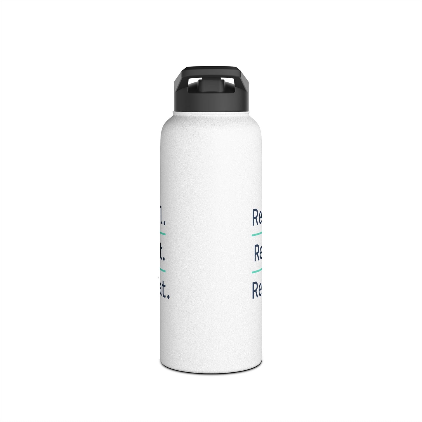 Refill. Reset. Repeat. – Minimalist Stainless Steel Water Bottle | Wellness, Gym & Everyday Hydration Bottle