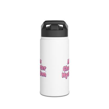 Main Character Hydration – Stainless Steel Water Bottle | Cute Motivational Fitness Bottle & Gift for Her