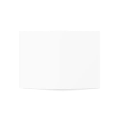 Blank Folded Greeting Cards — Plain White Cards for Custom Printing (1, 10, 30, 50pcs)