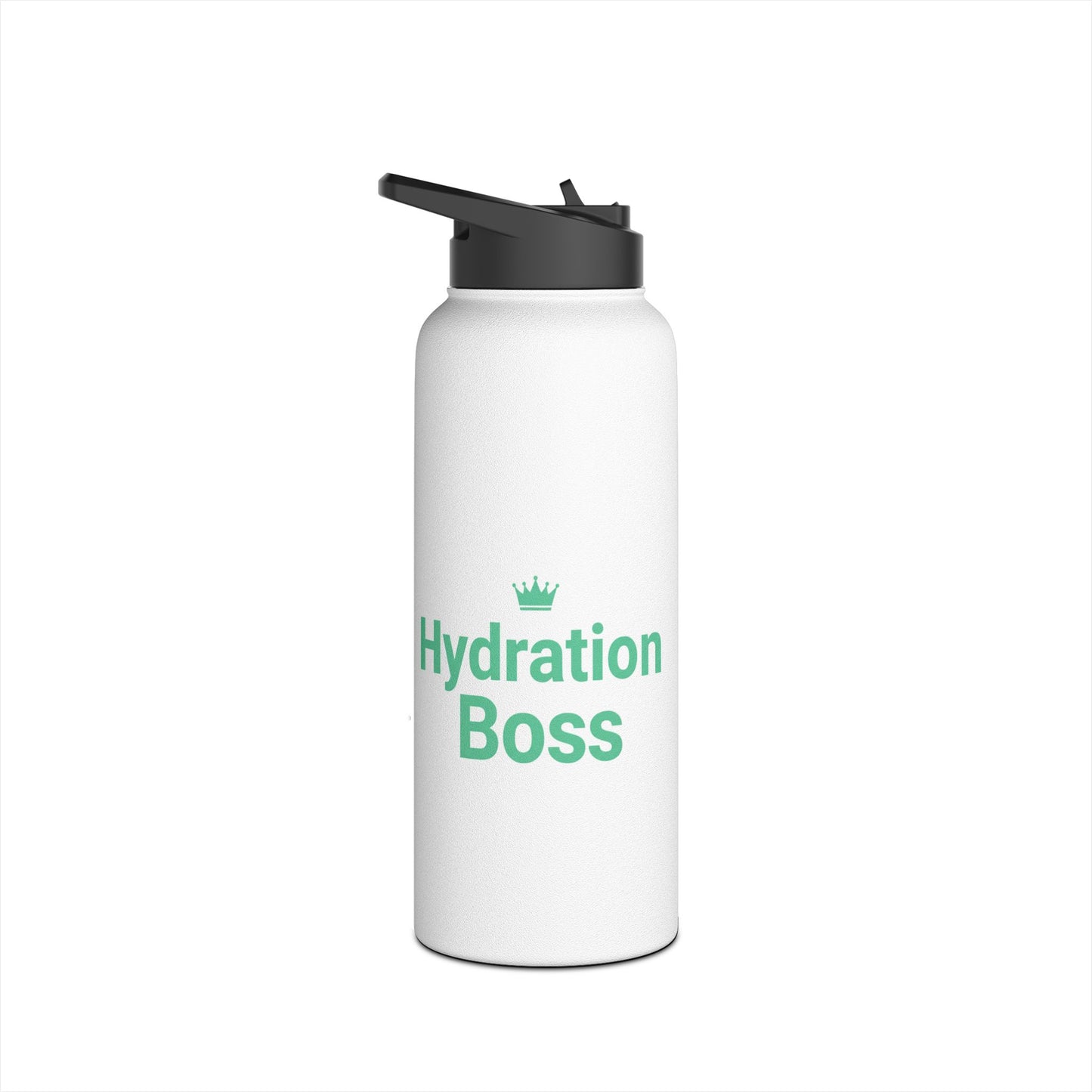 Hydration Boss – Funny Stainless Steel Water Bottle | Fitness, Gym & Motivation Gift
