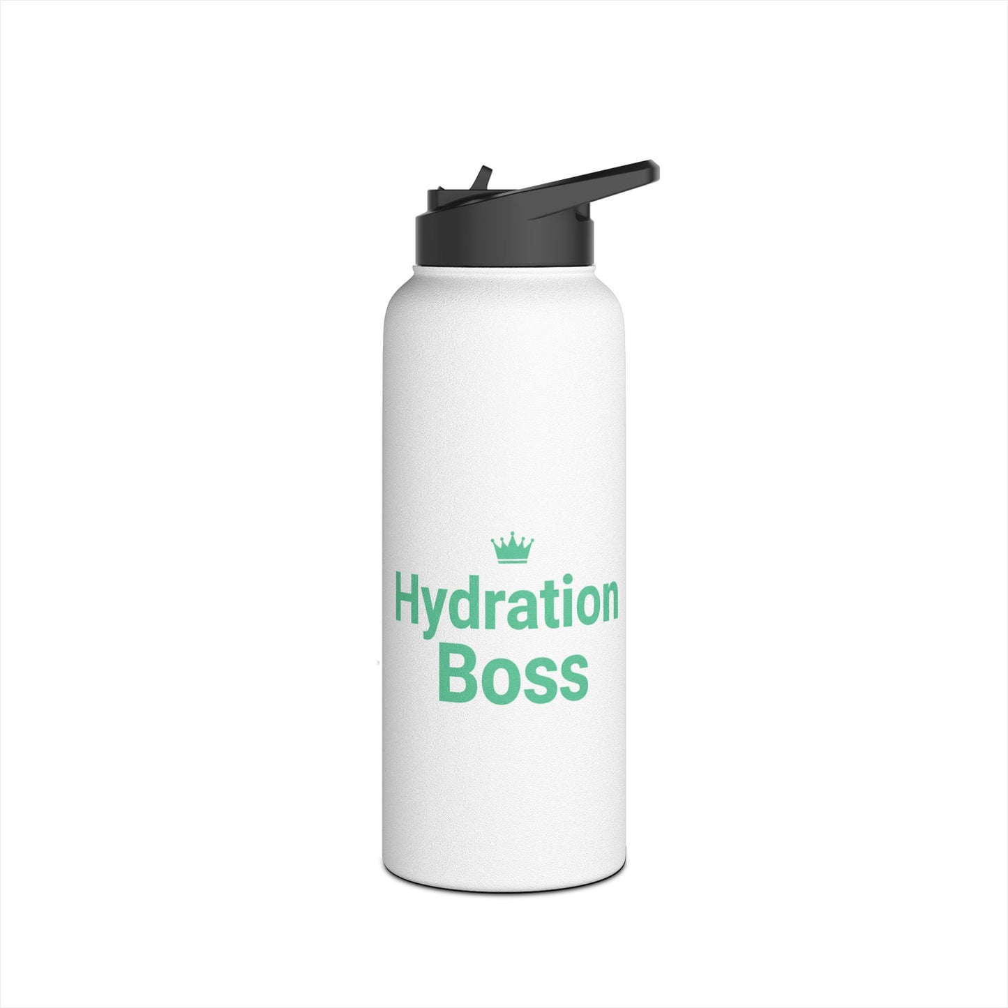 Hydration Boss – Funny Stainless Steel Water Bottle | Fitness, Gym & Motivation Gift