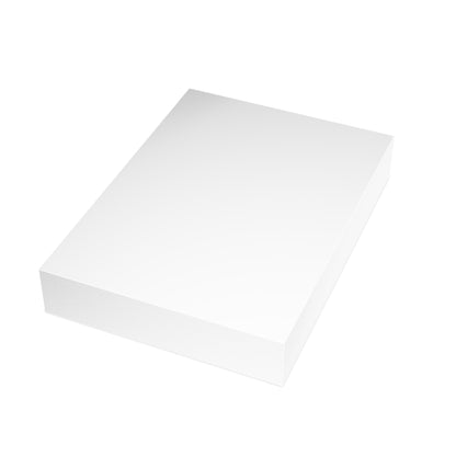 Blank Folded Greeting Cards — Plain White Cards for Custom Printing (1, 10, 30, 50pcs)